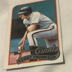 Giants Baseball Card